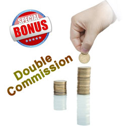 Double Affiliate Program Commission